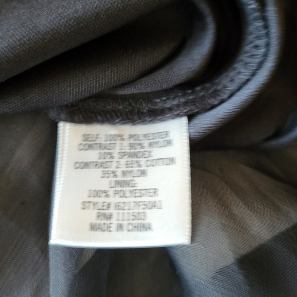 Francescas Elegant Black Lace Dress, Size Large - Picture 7 of 7